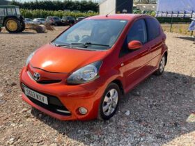 2013 Toyota Aygo VVT-I Fire – SG13 WXV For Auction on 2025-05-15 Ref: 5137/41 For Auction on 2025-05-15 full