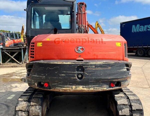 2016 Kubota KX080-4 Excavator 4 Ton  to 9 Ton for Sale full