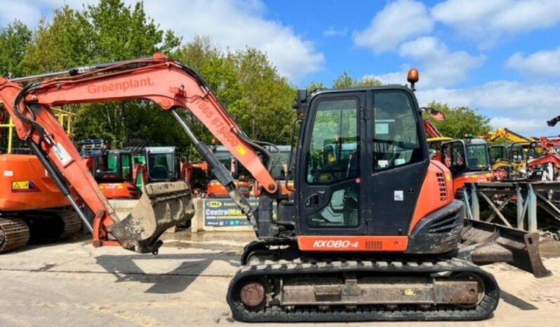 2016 Kubota KX080-4 Excavator 4 Ton  to 9 Ton for Sale full