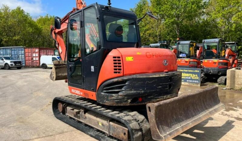 2016 Kubota KX080-4 Excavator 4 Ton  to 9 Ton for Sale full