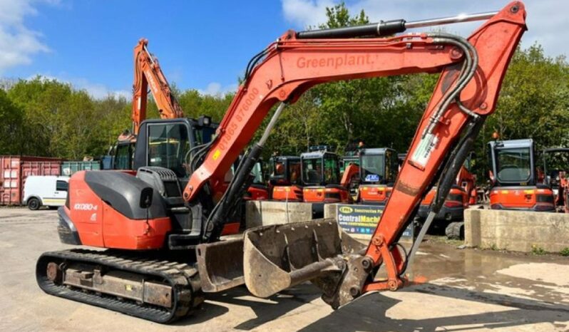 2016 Kubota KX080-4 Excavator 4 Ton  to 9 Ton for Sale full