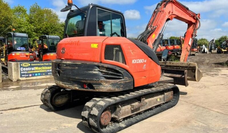 2016 Kubota KX080-4 Excavator 4 Ton  to 9 Ton for Sale full