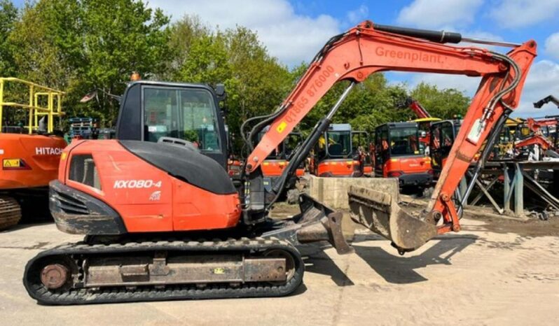 2016 Kubota KX080-4 Excavator 4 Ton  to 9 Ton for Sale