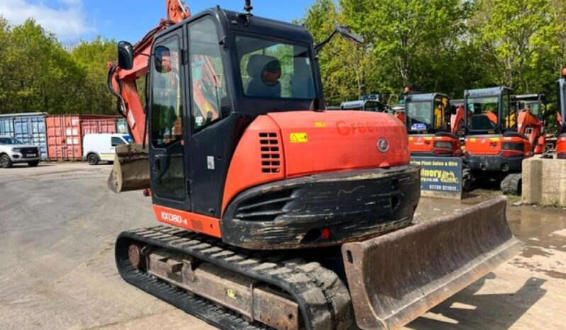 2016 Kubota KX080-4 Excavator 4 Ton  to 9 Ton for Sale full
