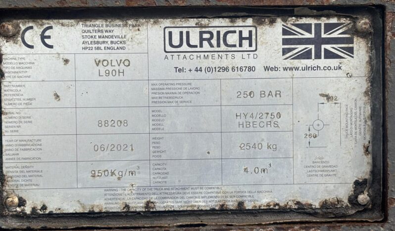 2021  Ulrich High Tip Loader Bucket, 88208 full