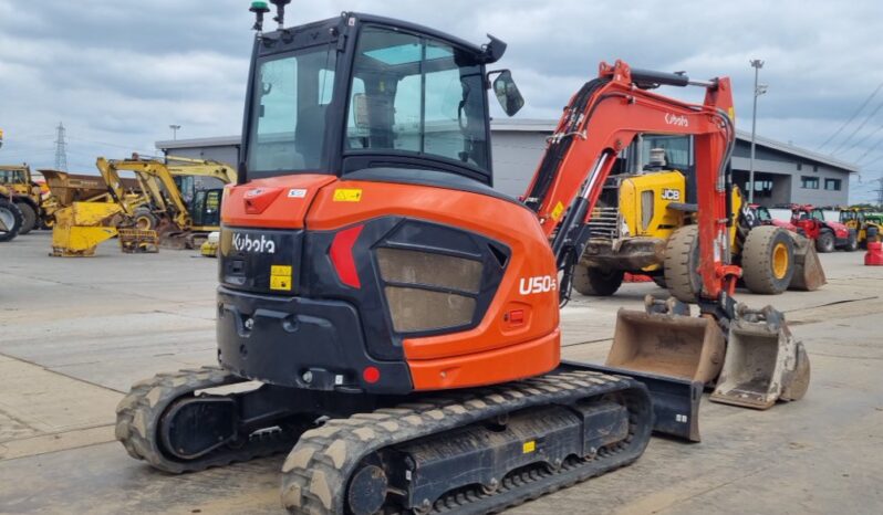 2023 Kubota U50-5 Mini Excavators For Auction: Leeds, UK – 30th April, 1st, 2nd & 3rd May 25 full