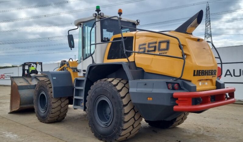 2018 Liebherr L550 Wheeled Loaders For Auction: Leeds, UK – 30th April, 1st, 2nd & 3rd May 25 full