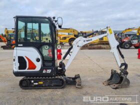 2023 Bobcat E19 Mini Excavators For Auction: Leeds, UK – 30th April, 1st, 2nd & 3rd May 25 full