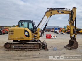 2016 CAT 308E2CR 6 Ton+ Excavators For Auction: Leeds, UK – 30th April, 1st, 2nd & 3rd May 25 full