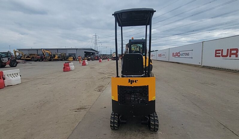 Unused 2024 JPC HT12 Micro Excavators For Auction: Leeds, UK – 30th April, 1st, 2nd & 3rd May 25 full