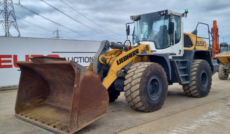 2018 Liebherr L550 Wheeled Loaders For Auction: Leeds, UK – 30th April, 1st, 2nd & 3rd May 25