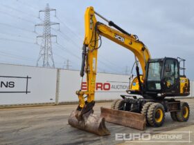 2019 JCB JS145W Wheeled Excavators For Auction: Leeds, UK – 30th April, 1st, 2nd & 3rd May 25