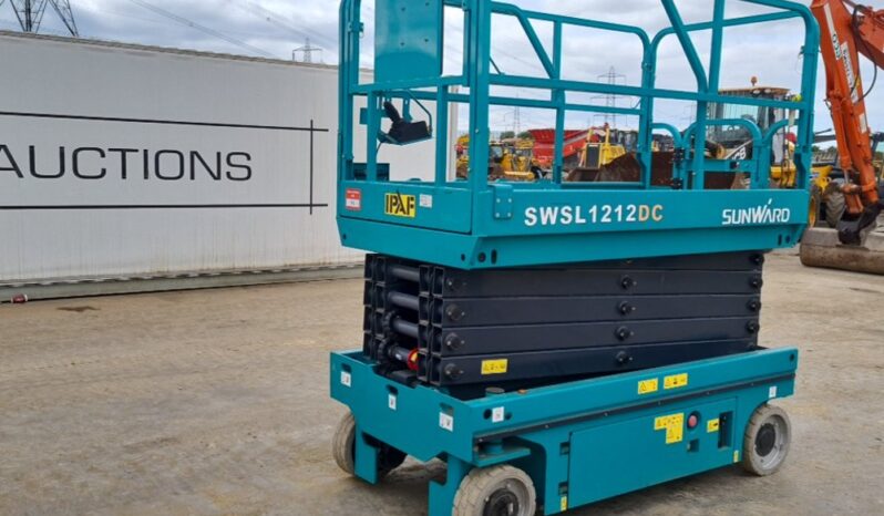 2022 Sunward SWSL1212DC Manlifts For Auction: Leeds, UK – 30th April, 1st, 2nd & 3rd May 25