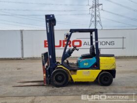 Komatsu FD30T Forklifts For Auction: Leeds, UK – 30th April, 1st, 2nd & 3rd May 25 full