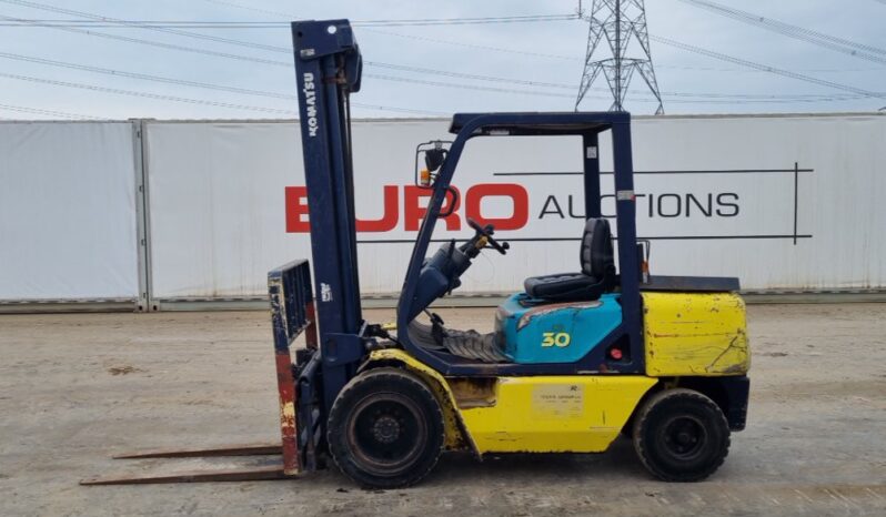 Komatsu FD30T Forklifts For Auction: Leeds, UK – 30th April, 1st, 2nd & 3rd May 25 full