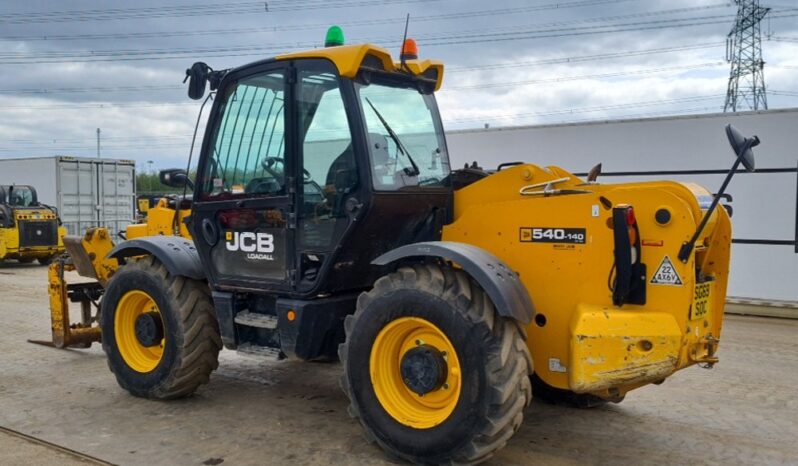 2019 JCB 540-140 Hi Viz Telehandlers For Auction: Leeds, UK – 30th April, 1st, 2nd & 3rd May 25 full