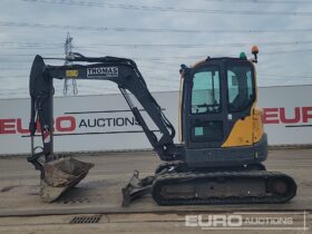 2019 Volvo ECR58D Mini Excavators For Auction: Leeds, UK – 30th April, 1st, 2nd & 3rd May 25 full