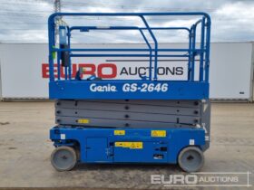 2019 Genie GS2646 Manlifts For Auction: Leeds, UK – 30th April, 1st, 2nd & 3rd May 25 full