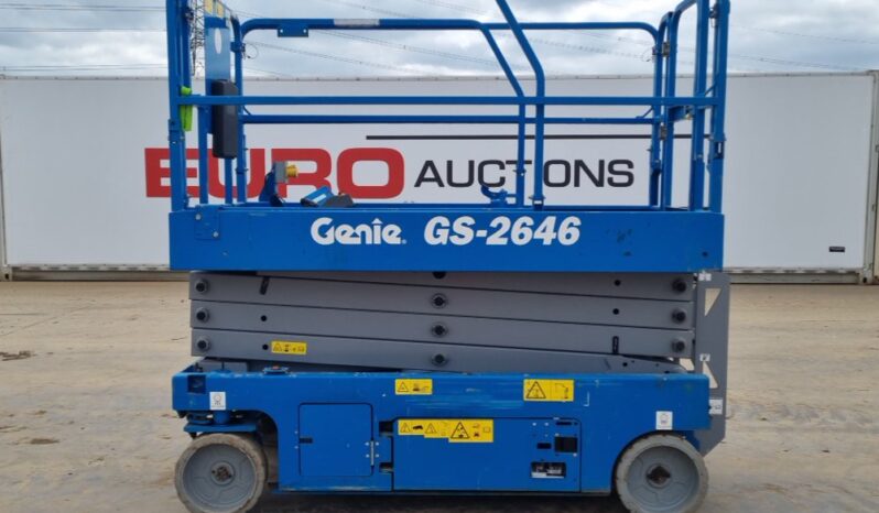 2019 Genie GS2646 Manlifts For Auction: Leeds, UK – 30th April, 1st, 2nd & 3rd May 25 full