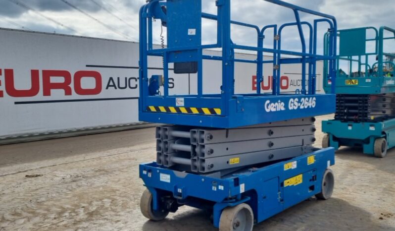 2019 Genie GS2646 Manlifts For Auction: Leeds, UK – 30th April, 1st, 2nd & 3rd May 25