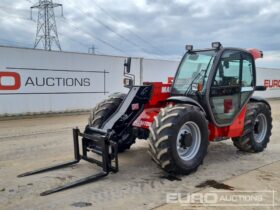 Manitou MLT634 Telehandlers For Auction: Leeds, UK – 30th April, 1st, 2nd & 3rd May 25