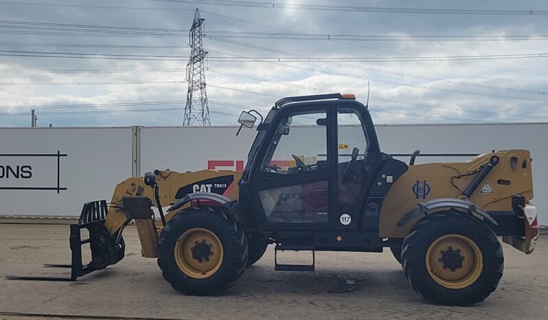 CAT TH414 Telehandlers For Auction: Leeds, UK – 30th April, 1st, 2nd & 3rd May 25 full