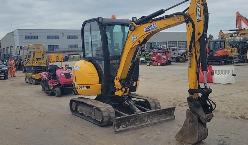 2018 JCB 8026CTS Mini Excavators For Auction: Leeds, UK – 30th April, 1st, 2nd & 3rd May 25 full