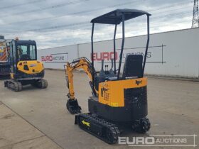 Unused 2024 JPC HT12 Micro Excavators For Auction: Leeds, UK – 30th April, 1st, 2nd & 3rd May 25 full