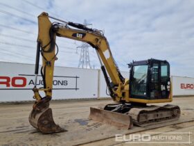 2016 CAT 308E2CR 6 Ton+ Excavators For Auction: Leeds, UK – 30th April, 1st, 2nd & 3rd May 25