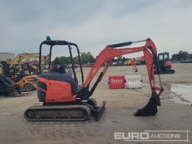 2016 Kubota U27-4 Mini Excavators For Auction: Leeds, UK – 30th April, 1st, 2nd & 3rd May 25 full