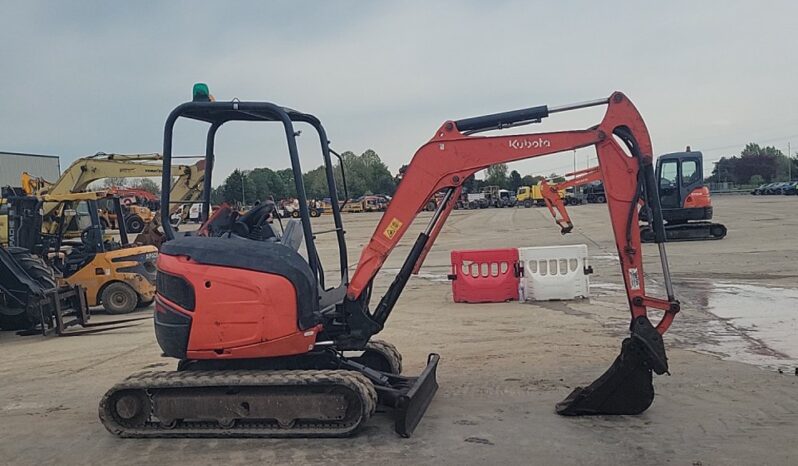 2016 Kubota U27-4 Mini Excavators For Auction: Leeds, UK – 30th April, 1st, 2nd & 3rd May 25 full