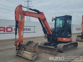 2019 Hitachi ZX48U-6 CLR Mini Excavators For Auction: Leeds, UK – 30th April, 1st, 2nd & 3rd May 25