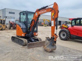 2022 Hitachi ZX33U-6 CLR Mini Excavators For Auction: Leeds, UK – 30th April, 1st, 2nd & 3rd May 25 full