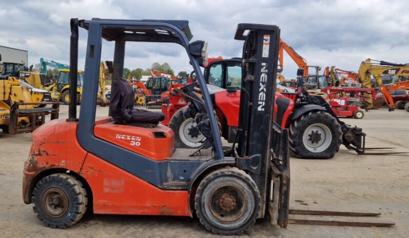 Nexen FD30 Forklifts For Auction: Leeds, UK – 30th April, 1st, 2nd & 3rd May 25 full