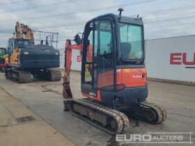 2016 Kubota U27-4 Mini Excavators For Auction: Leeds, UK – 30th April, 1st, 2nd & 3rd May 25 full
