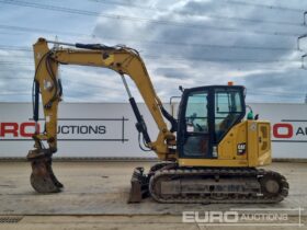 2019 CAT 308CR 6 Ton+ Excavators For Auction: Leeds, UK – 30th April, 1st, 2nd & 3rd May 25 full
