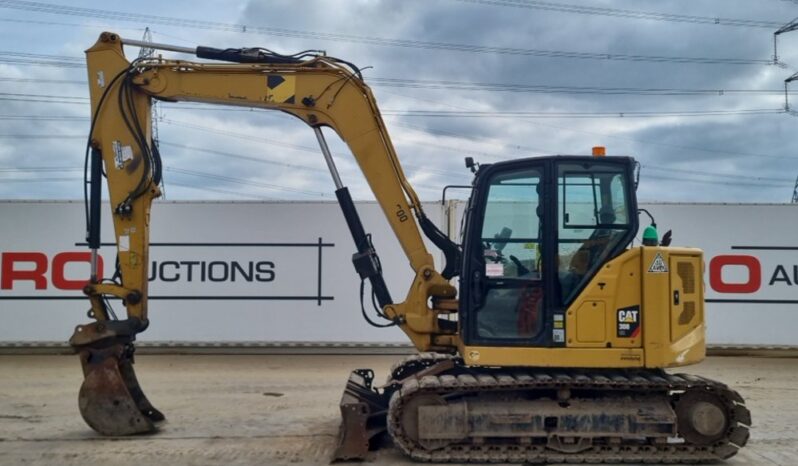 2019 CAT 308CR 6 Ton+ Excavators For Auction: Leeds, UK – 30th April, 1st, 2nd & 3rd May 25 full