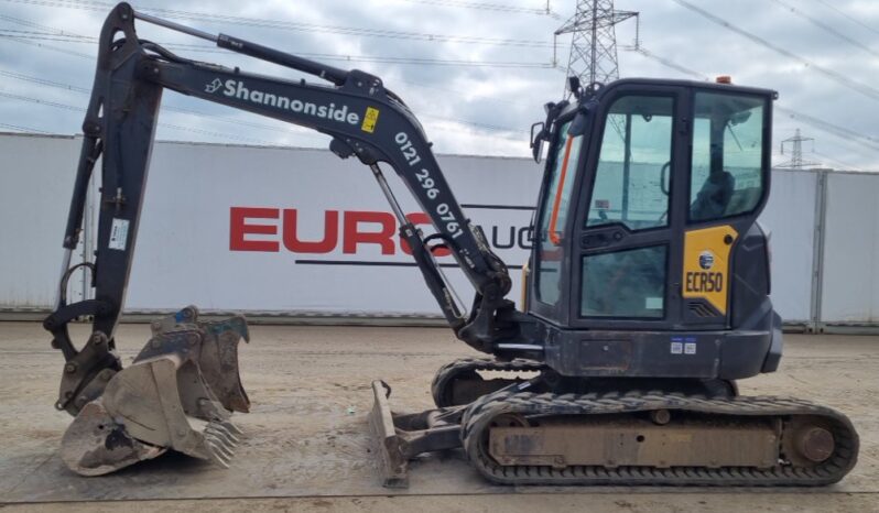 2022 Volvo ECR50F Mini Excavators For Auction: Leeds, UK – 30th April, 1st, 2nd & 3rd May 25 full