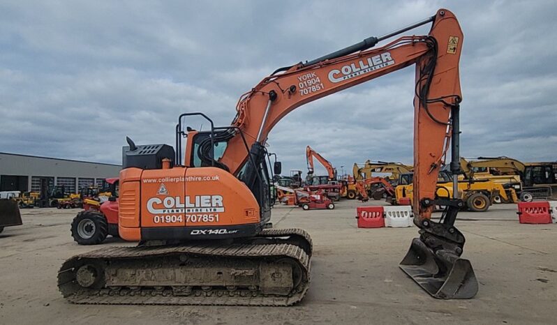 2017 Doosan DX140LCR-5 10 Ton+ Excavators For Auction: Leeds, UK – 30th April, 1st, 2nd & 3rd May 25 full