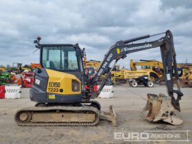 2022 Volvo ECR50F Mini Excavators For Auction: Leeds, UK – 30th April, 1st, 2nd & 3rd May 25 full