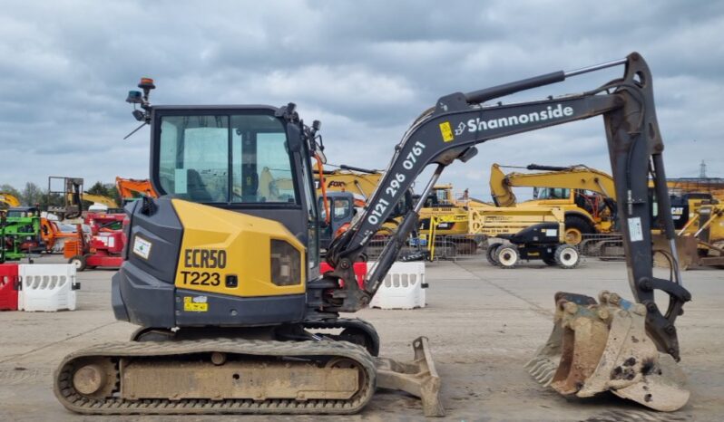 2022 Volvo ECR50F Mini Excavators For Auction: Leeds, UK – 30th April, 1st, 2nd & 3rd May 25 full