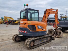2021 Doosan DX62R-3 6 Ton+ Excavators For Auction: Leeds, UK – 30th April, 1st, 2nd & 3rd May 25 full