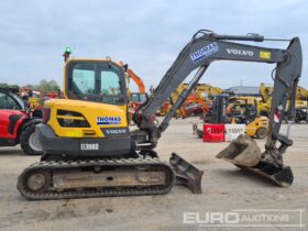 2018 Volvo ECR88D 6 Ton+ Excavators For Auction: Leeds, UK – 30th April, 1st, 2nd & 3rd May 25 full