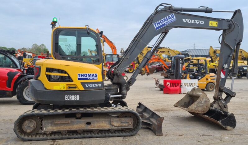 2018 Volvo ECR88D 6 Ton+ Excavators For Auction: Leeds, UK – 30th April, 1st, 2nd & 3rd May 25 full