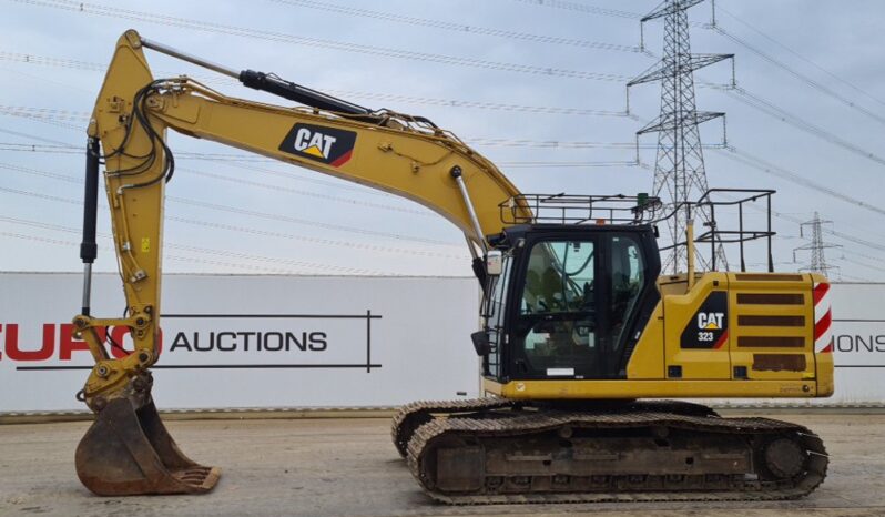 2018 CAT 323 20 Ton+ Excavators For Auction: Leeds, UK – 30th April, 1st, 2nd & 3rd May 25 full