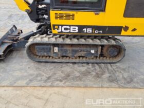 2019 JCB 15C-1 Mini Excavators For Auction: Leeds, UK – 30th April, 1st, 2nd & 3rd May 25 full