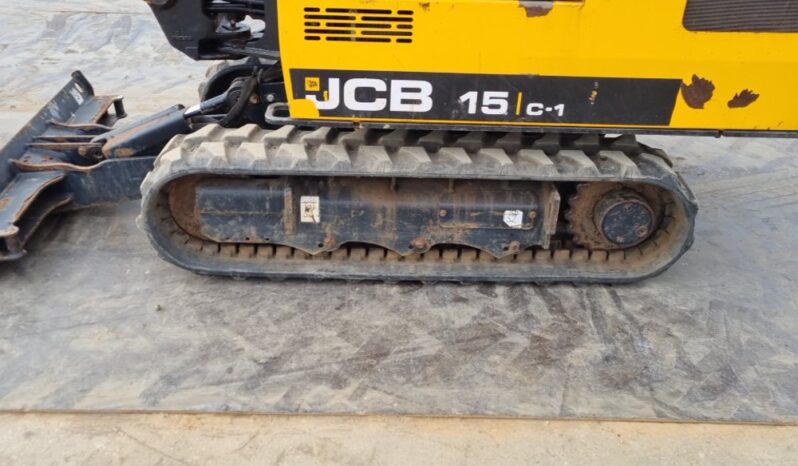 2019 JCB 15C-1 Mini Excavators For Auction: Leeds, UK – 30th April, 1st, 2nd & 3rd May 25 full