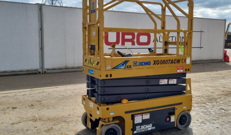 2022 XCMG XG0807ACW Manlifts For Auction: Leeds, UK – 30th April, 1st, 2nd & 3rd May 25