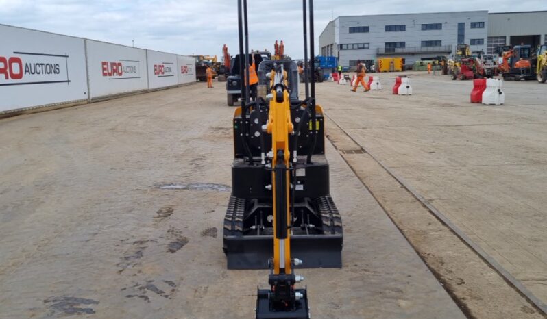 Unused 2024 JPC HT12 Micro Excavators For Auction: Leeds, UK – 30th April, 1st, 2nd & 3rd May 25 full