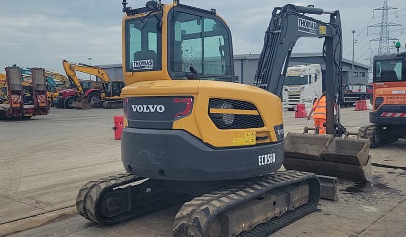2019 Volvo ECR58D Mini Excavators For Auction: Leeds, UK – 30th April, 1st, 2nd & 3rd May 25 full